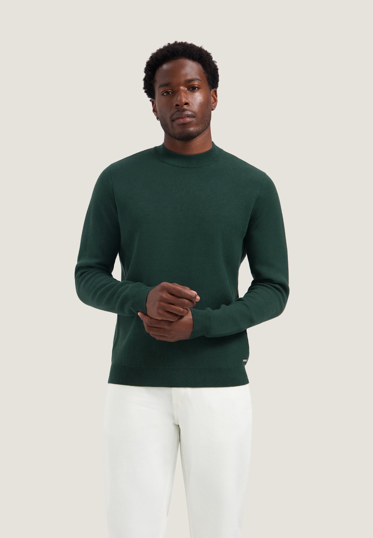 Trui DStrezzed archer mockneck - The green