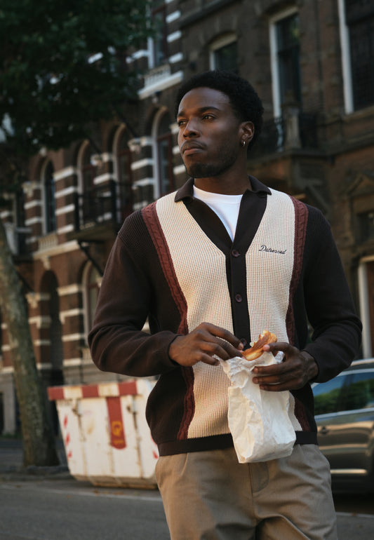 Cardigan DStrezzed Samuel golf cardigan - Dk. red