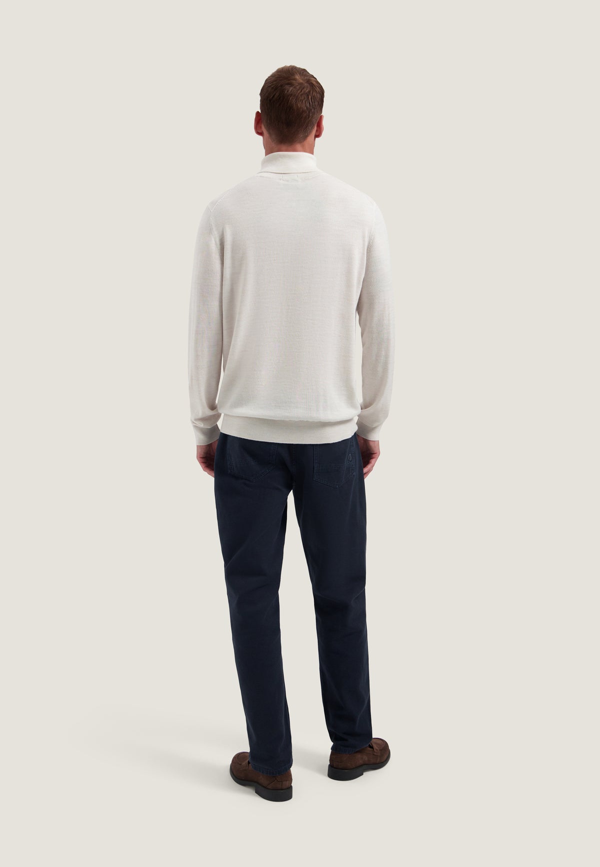 Rolkraag DStrezzed Destin turtleneck - Silver birch
