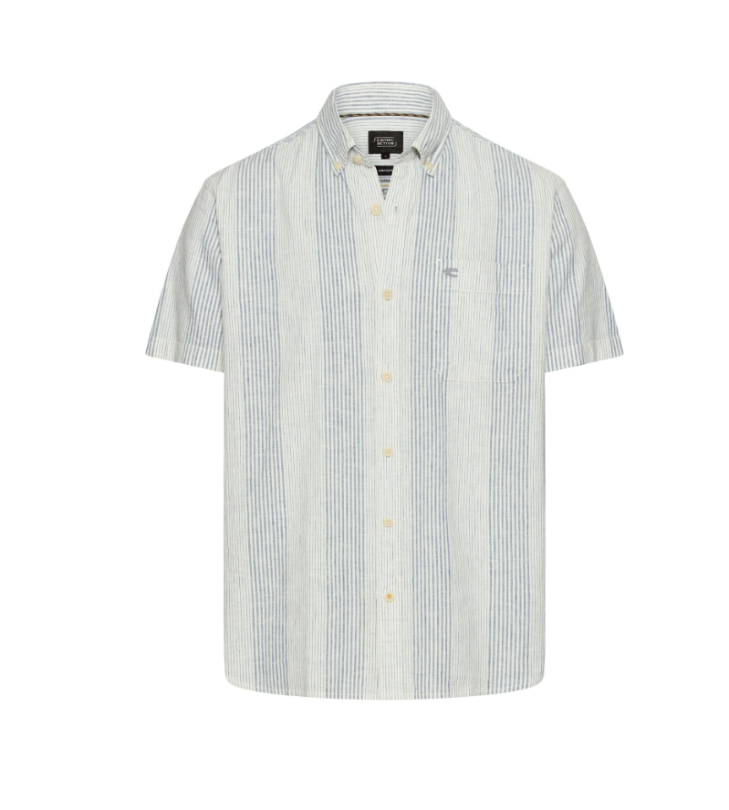 Hemd KM Camel Active linen blend