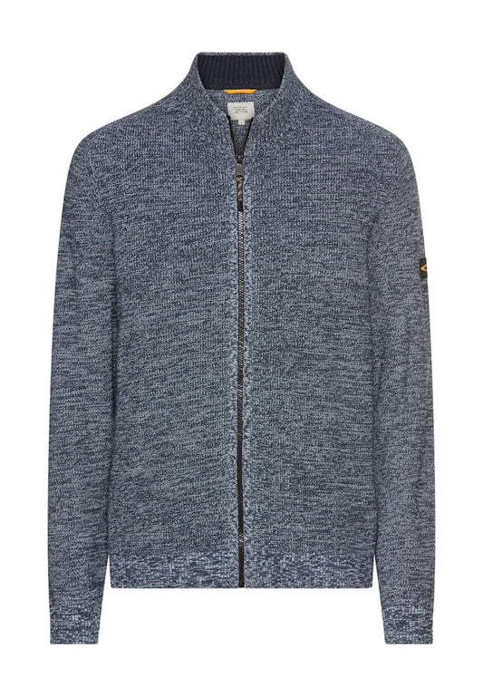 Cardigan Camel Active grey/blue melange