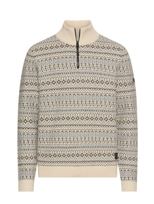 Trui Camel wol - Oatmeal