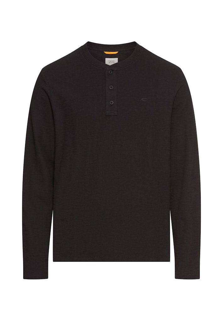 Poloshirt lange mouw Camel Active dark navy