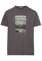 T-shirt Camel Active grijs 'Made for Daily Adventure'