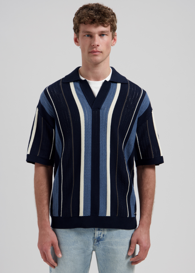 Hemd Dstrezzed Mylo polo dark navy