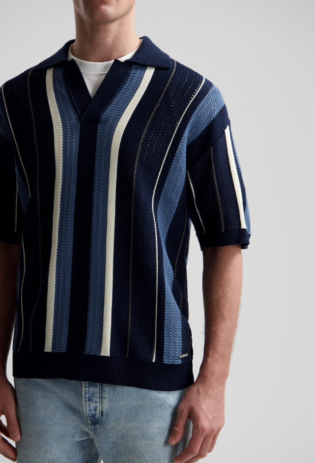 Hemd Dstrezzed Mylo polo dark navy