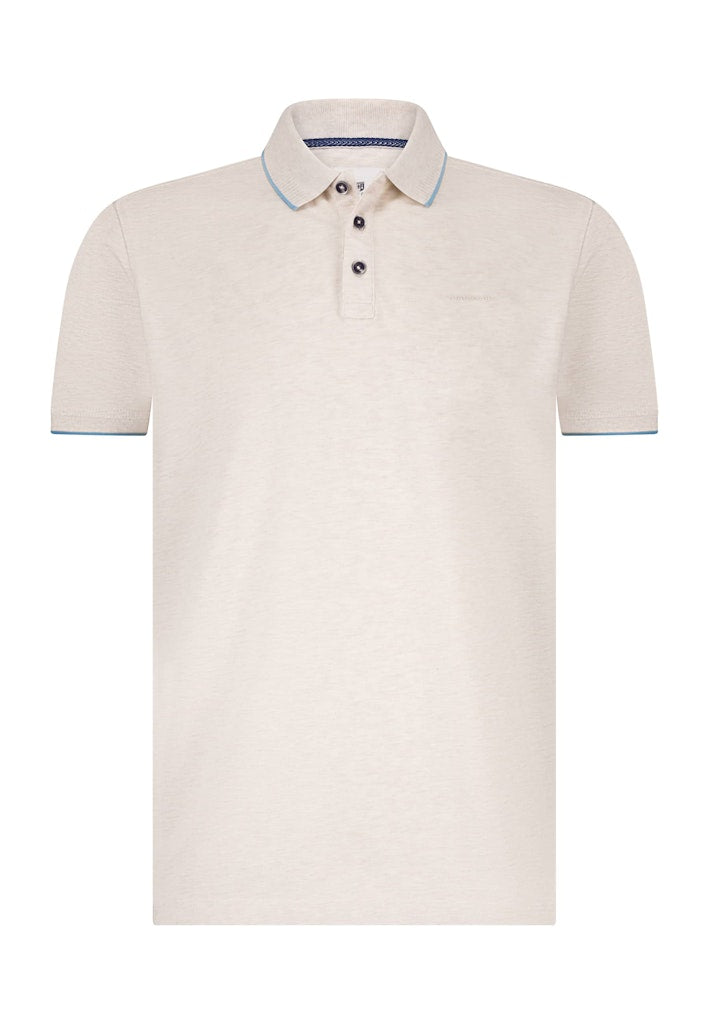 Polo State of Art poloshirt beige