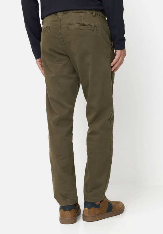 Broek Camel Active fleXXXactive® Regular Fit Explorer Chino - Donkergroen