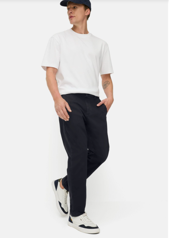Broek Camel Active fleXXXactive® Regular Fit Explorer Chino - Dark blue