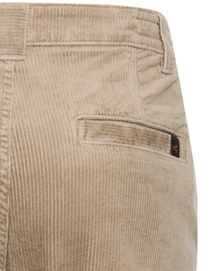 Broek Camel Active ribcord beige
