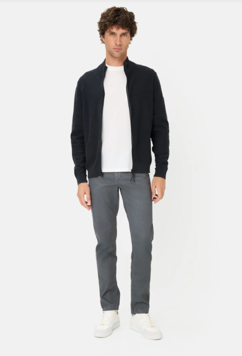 Broek Camel Active Regular Fit 5-Pocket - Grijs