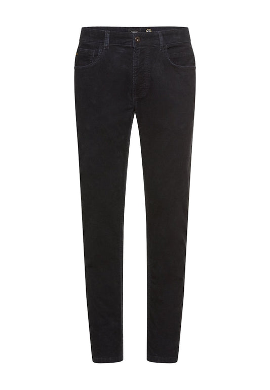 Broek Camel Active rib regular fit dark navy