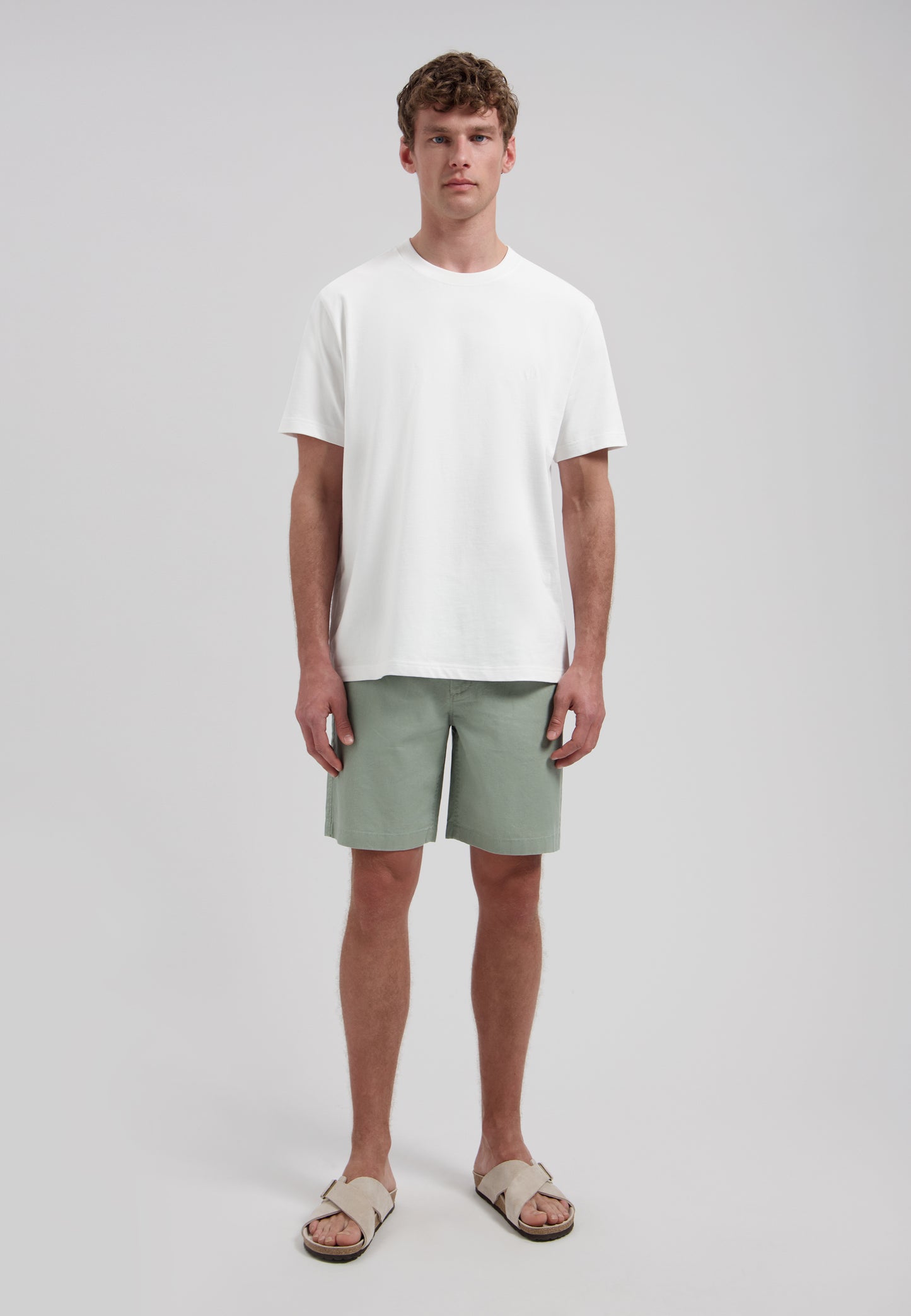 Short DStrezzed Logan beach shorts - Green shadow