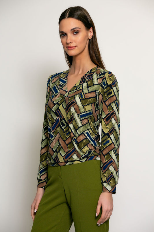 Blouse Batida - Avocado print