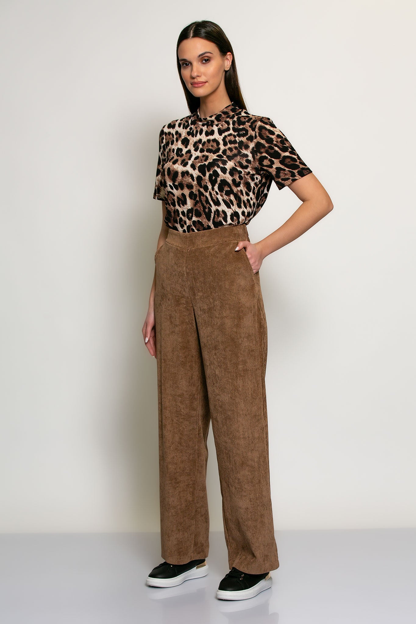 Broek Batida ribcord - Camel