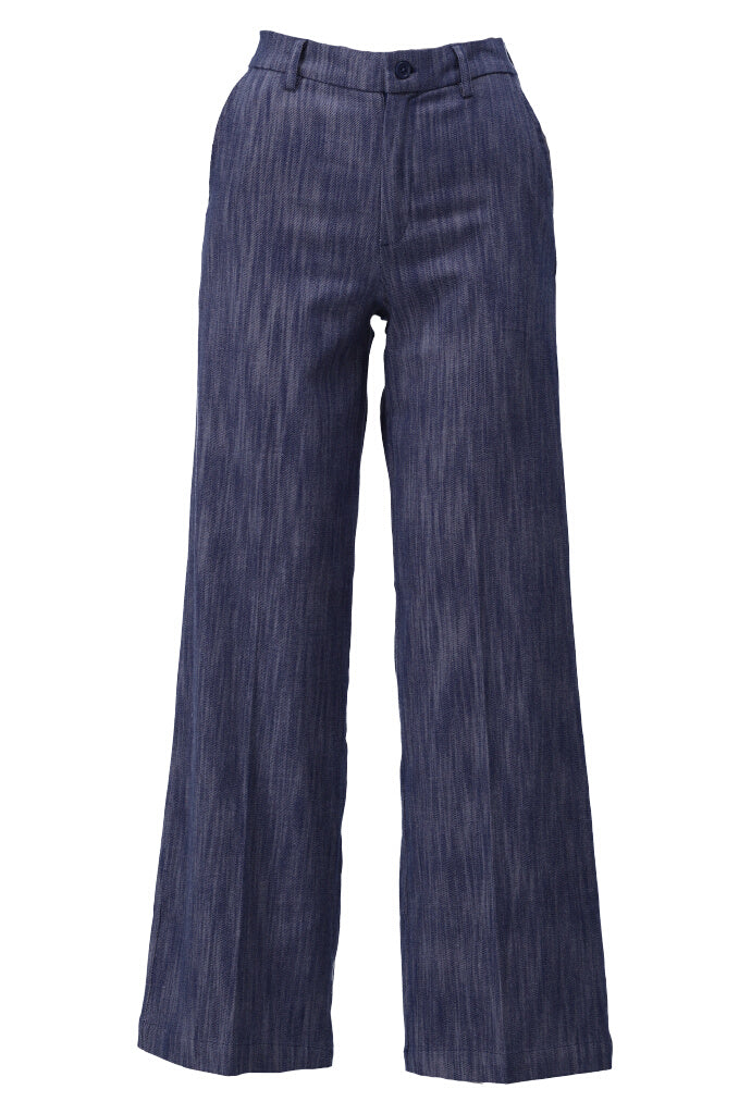 Broek Kdesign broek in jeans look dark blue