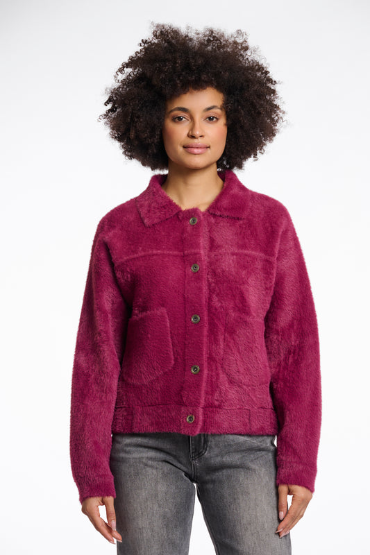 Jacket Rino&Pelle Bubbly bxy jacket - Sugar plum