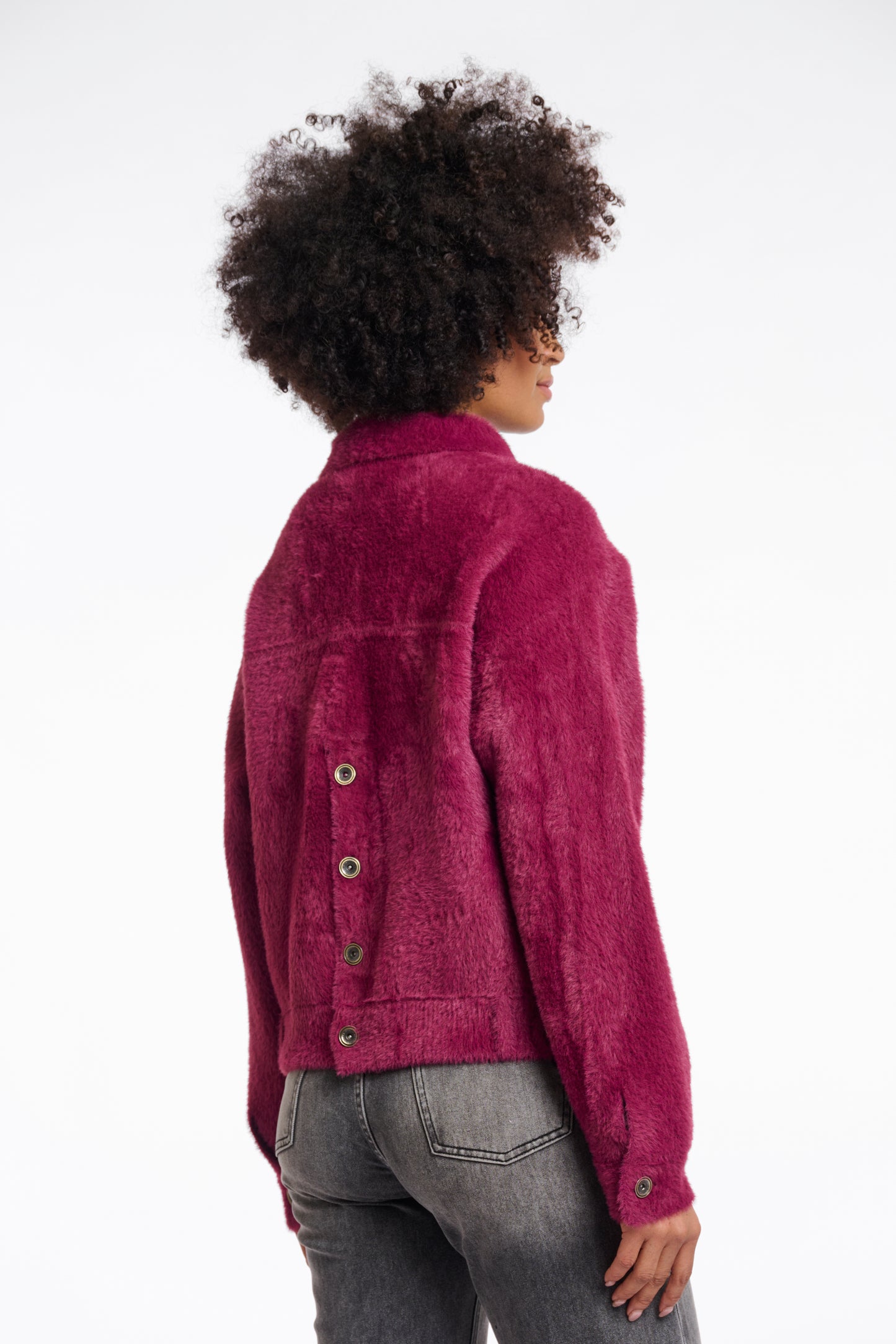 Jacket Rino&Pelle Bubbly bxy jacket - Sugar plum