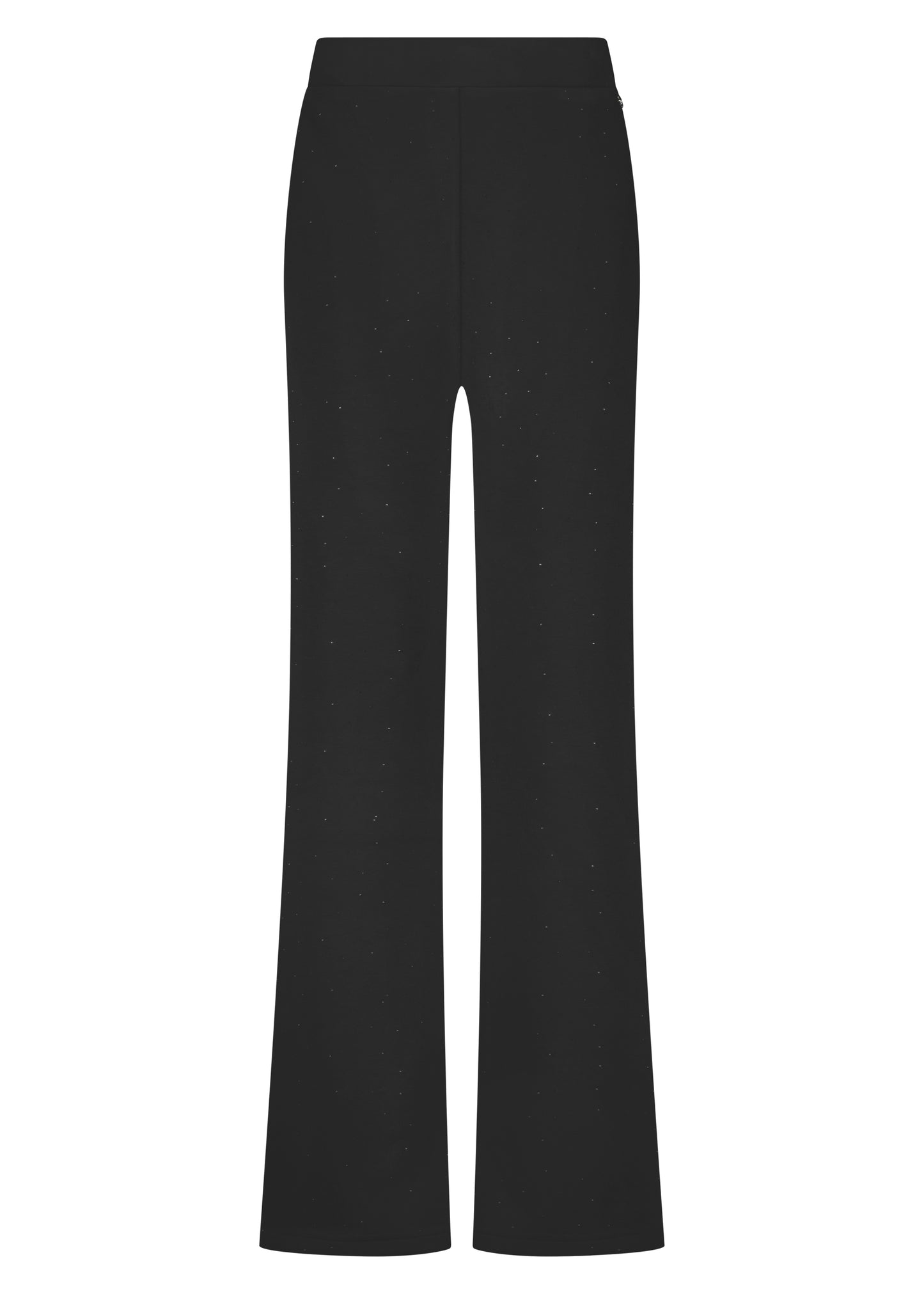 Broek Tramontana Technical Sweat wide-leg trousers elastic black