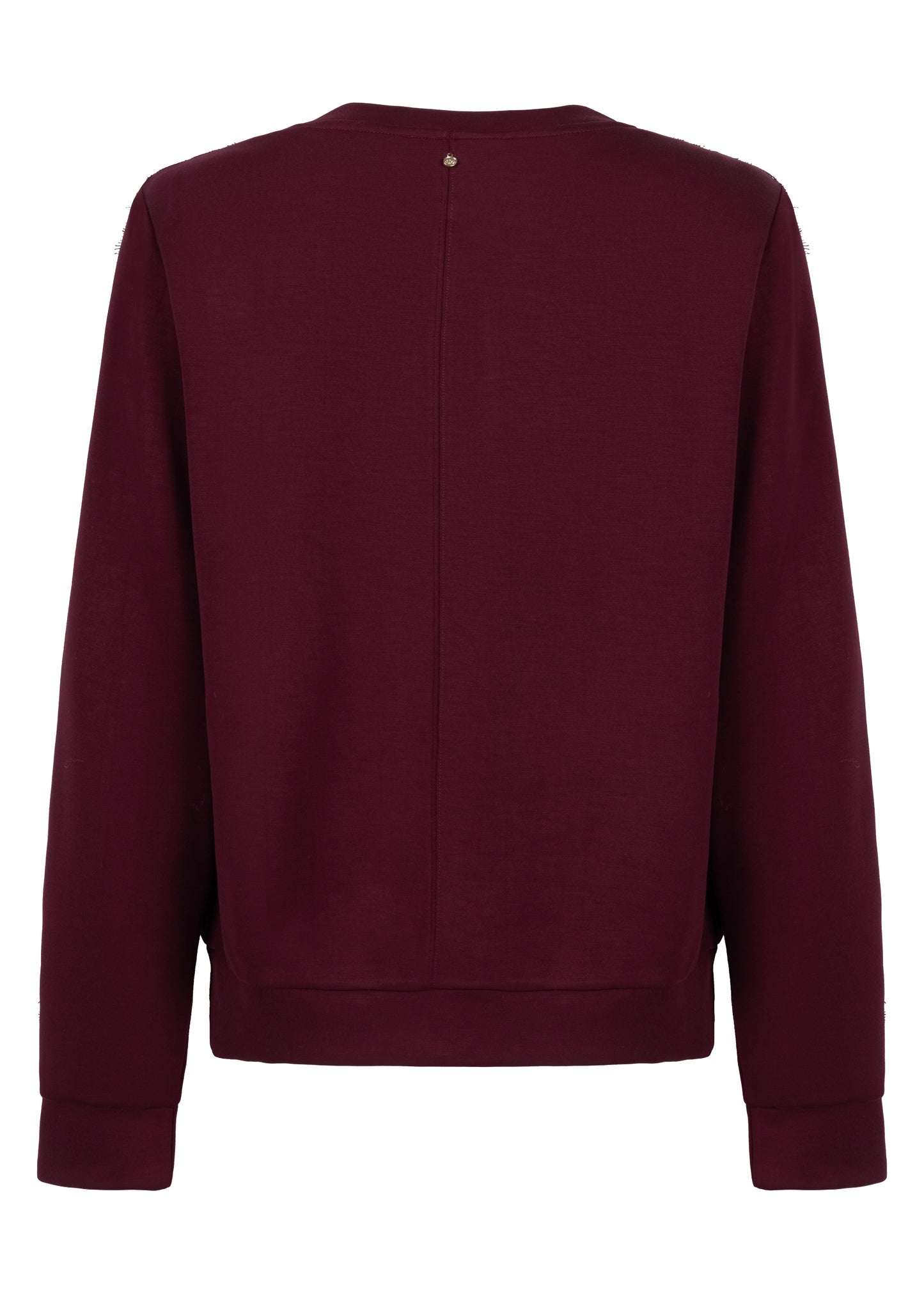 Sweater Tramontana technical sweat jumper lace - Pomegranate