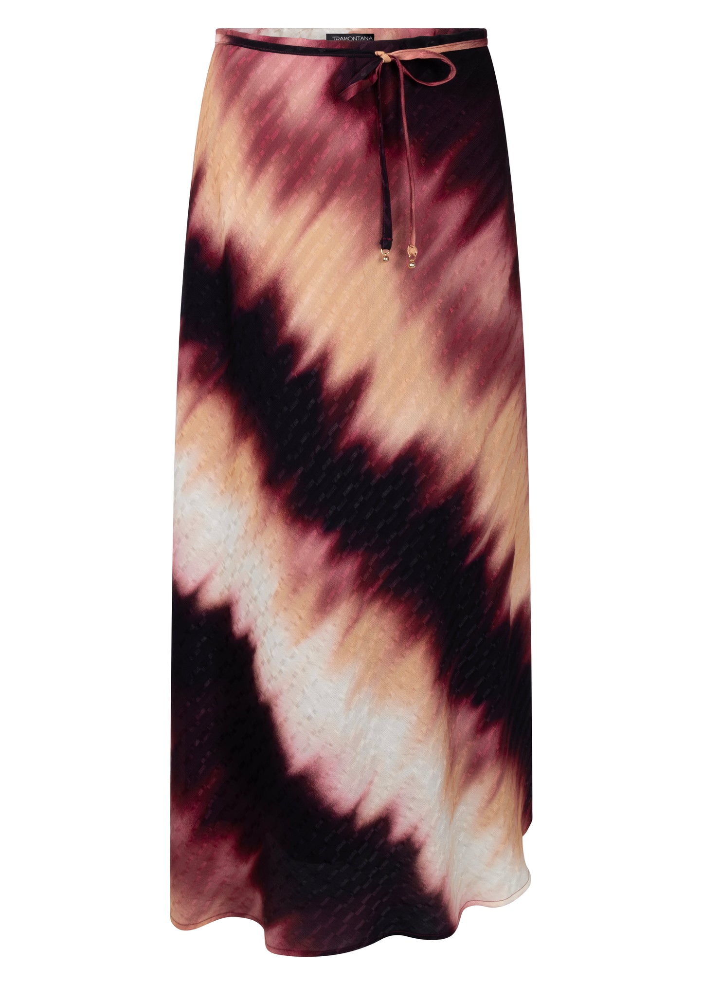 Rok Tramontana autumn tie dye - Print pomegranate