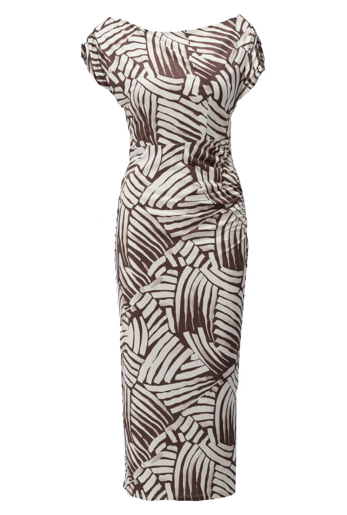 Jurk Kdesign Off shoulder jurk met design C205