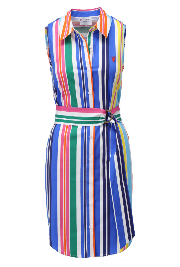 Jurk Kdesign Mouwloze jurk met design C730L