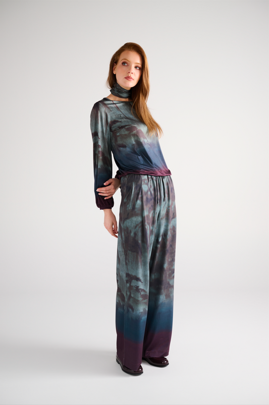 Top K-Design D208 ronde hals met print P172
