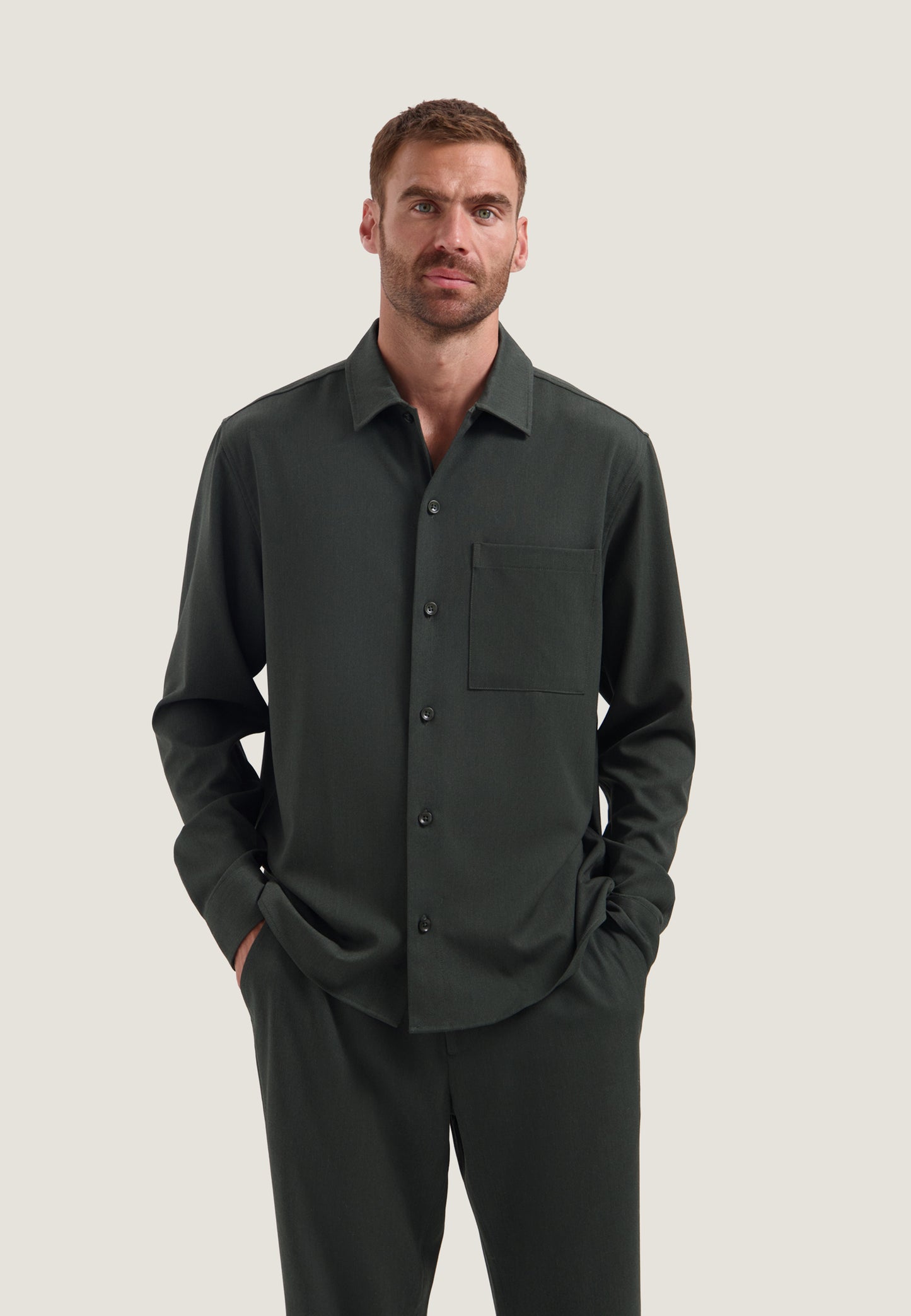 Overshirt/Hemd Dstrezzed Ace shirt dark army
