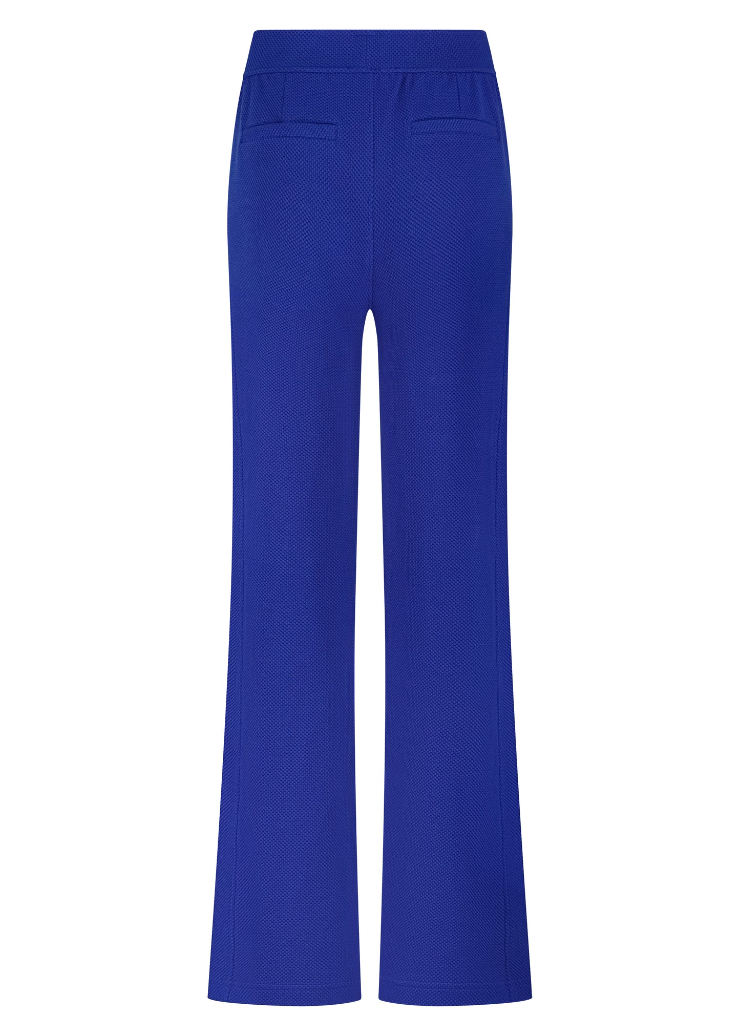 Broek Tramontana structured wide-leg - Ink