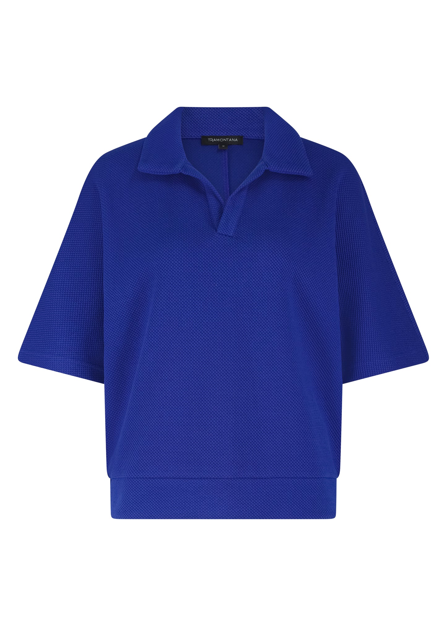 Polo Tramontana collar top - Ink