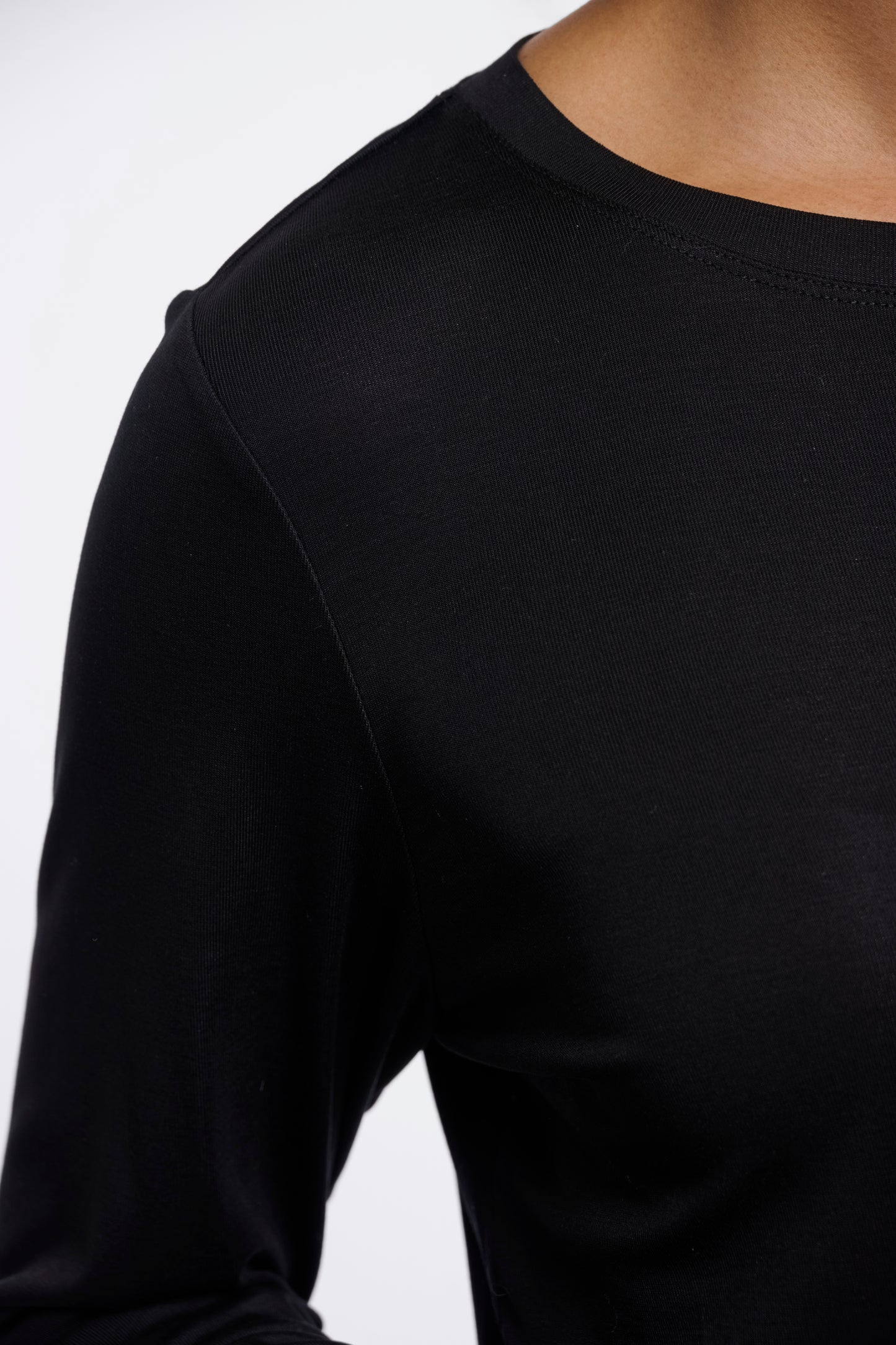 Long sleeve top Rino&Pelle Eason - Black