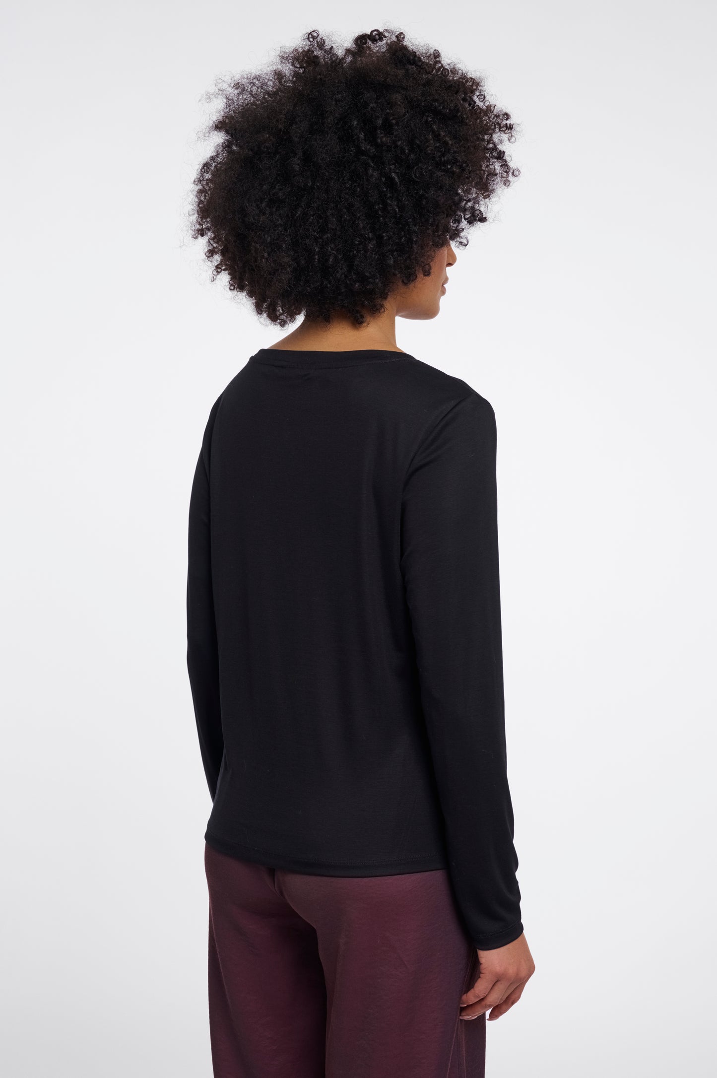 Long sleeve top Rino&Pelle Eason - Black