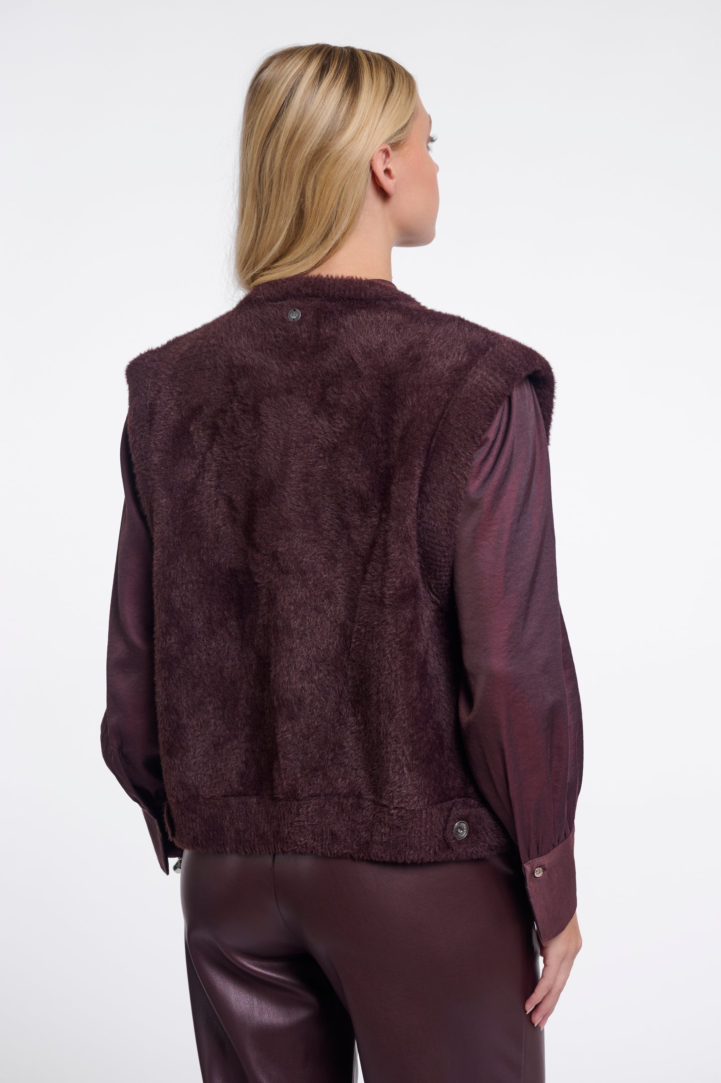 Waistcoat Rino& Pelle short waistcoat fudge cloak