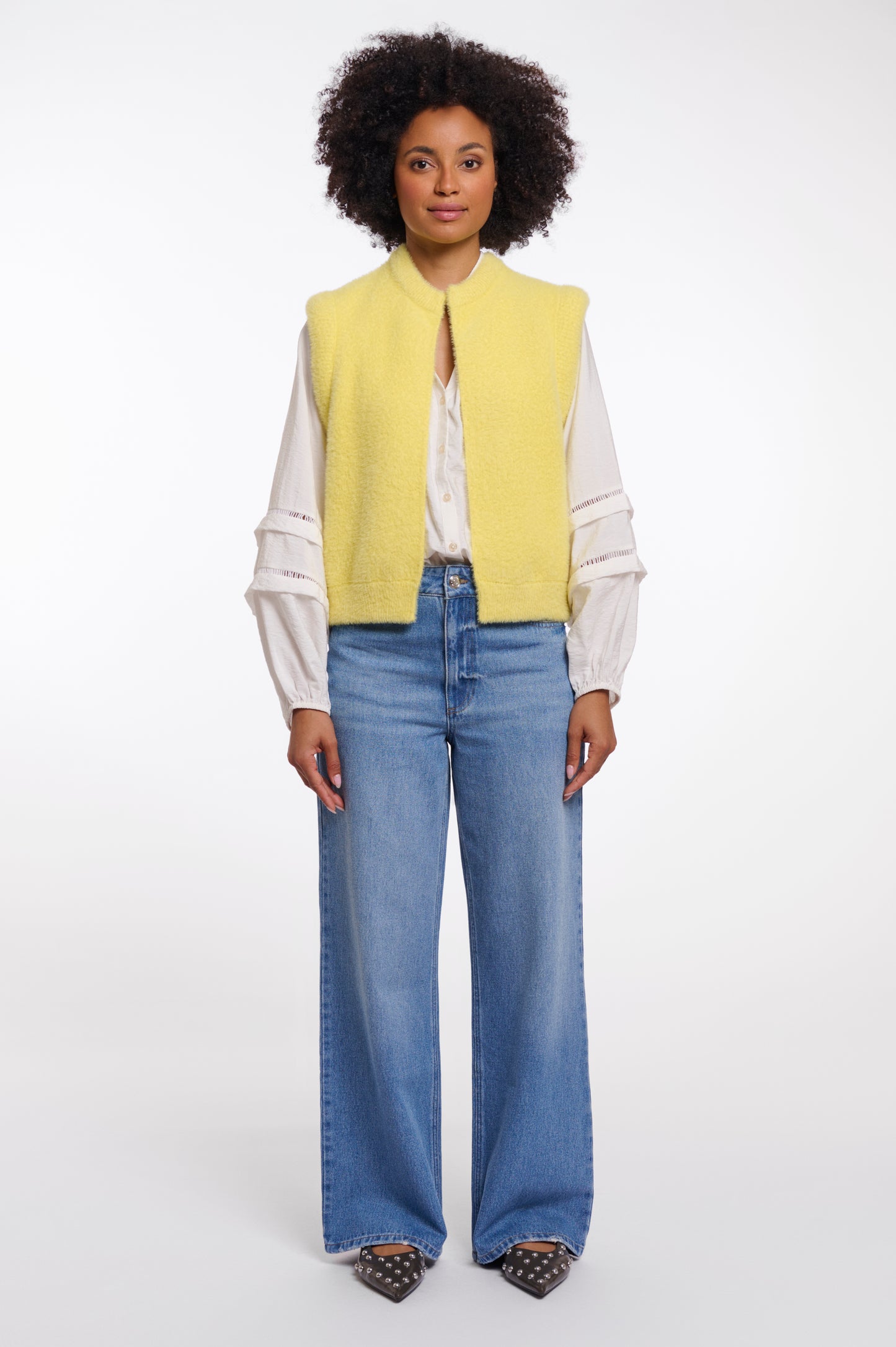 Waistcoat Rino&Pelle Elona - Breezy lime