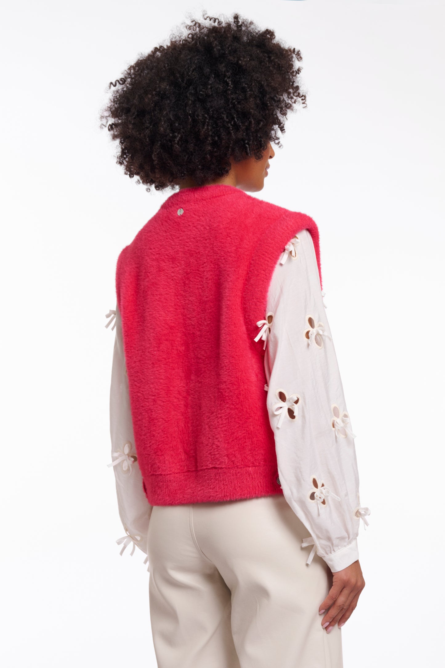 Waistcoat Rino&Pelle Elona - Pink punch