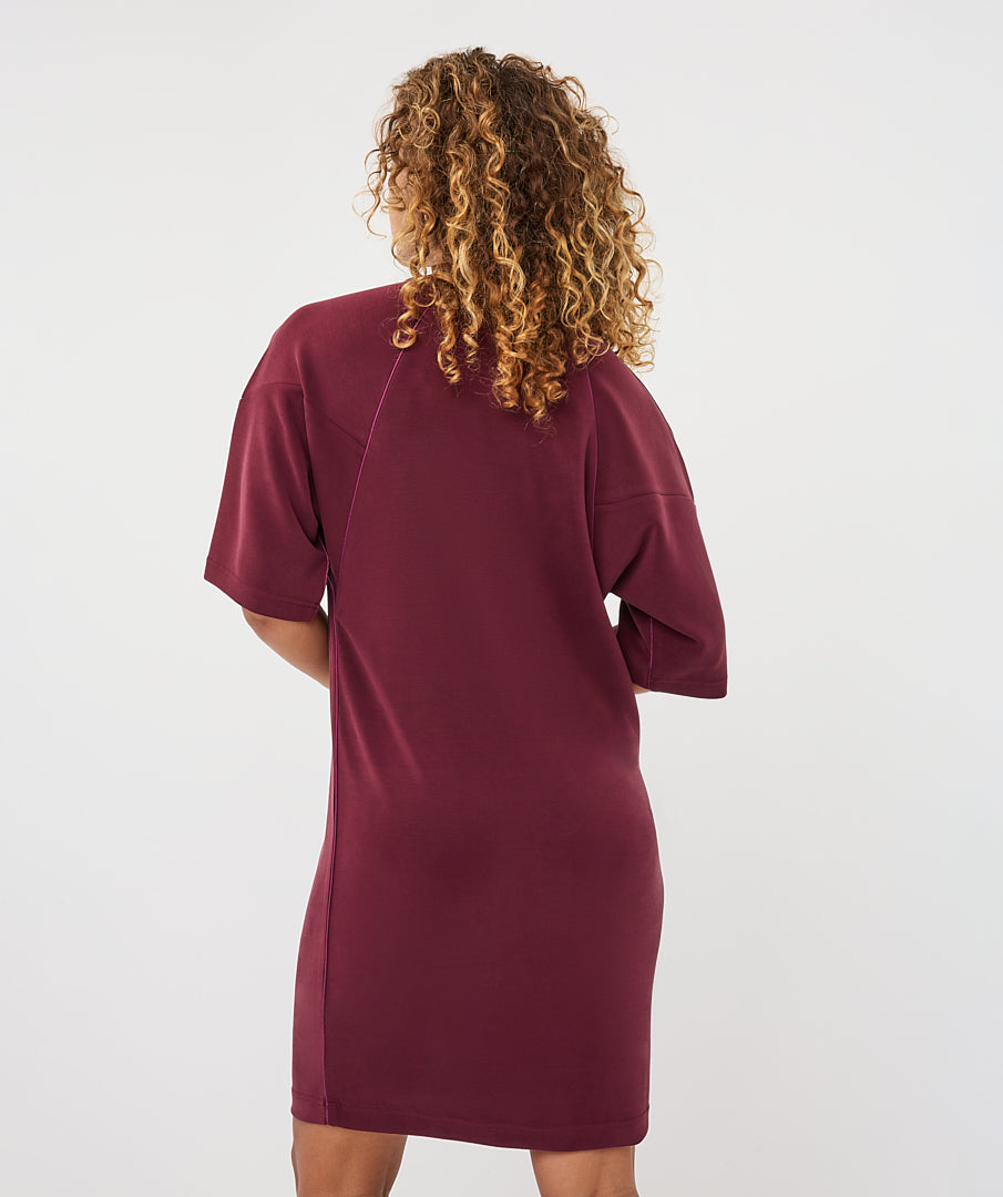 Jurk Esqualo modal - Merlot