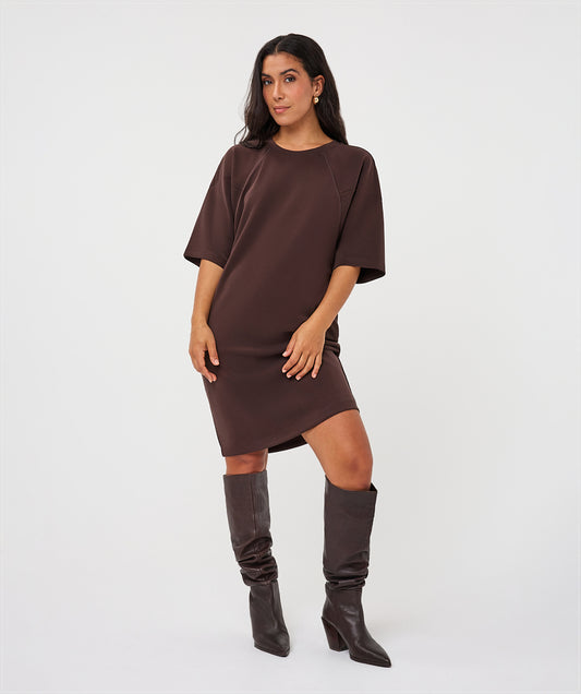 Jurk Esqualo Modal - Cacao