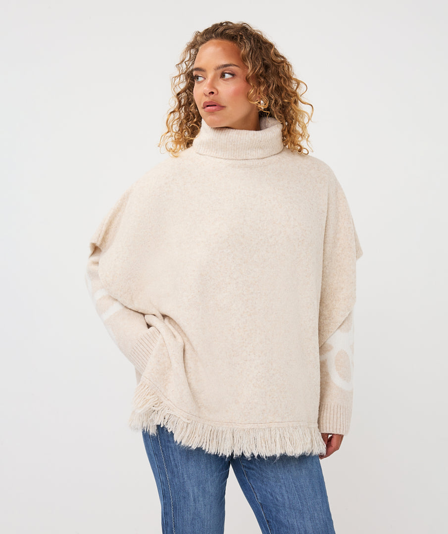 Poncho Esqualo col - Biscuit