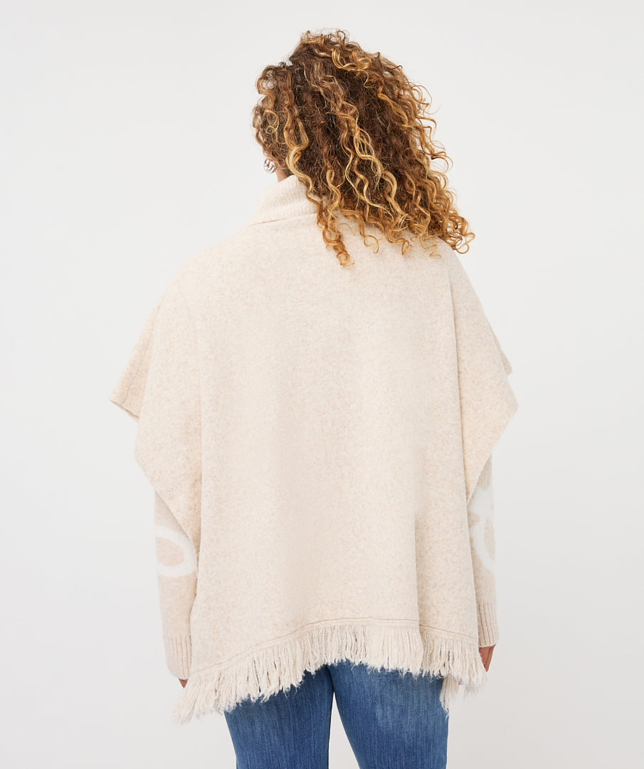 Poncho Esqualo col - Biscuit