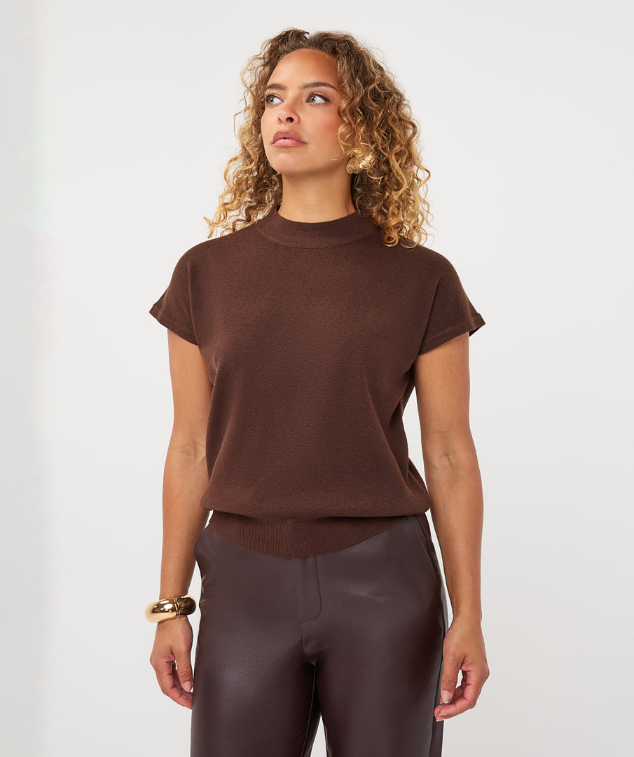 Trui Esqualo batwing - cacao