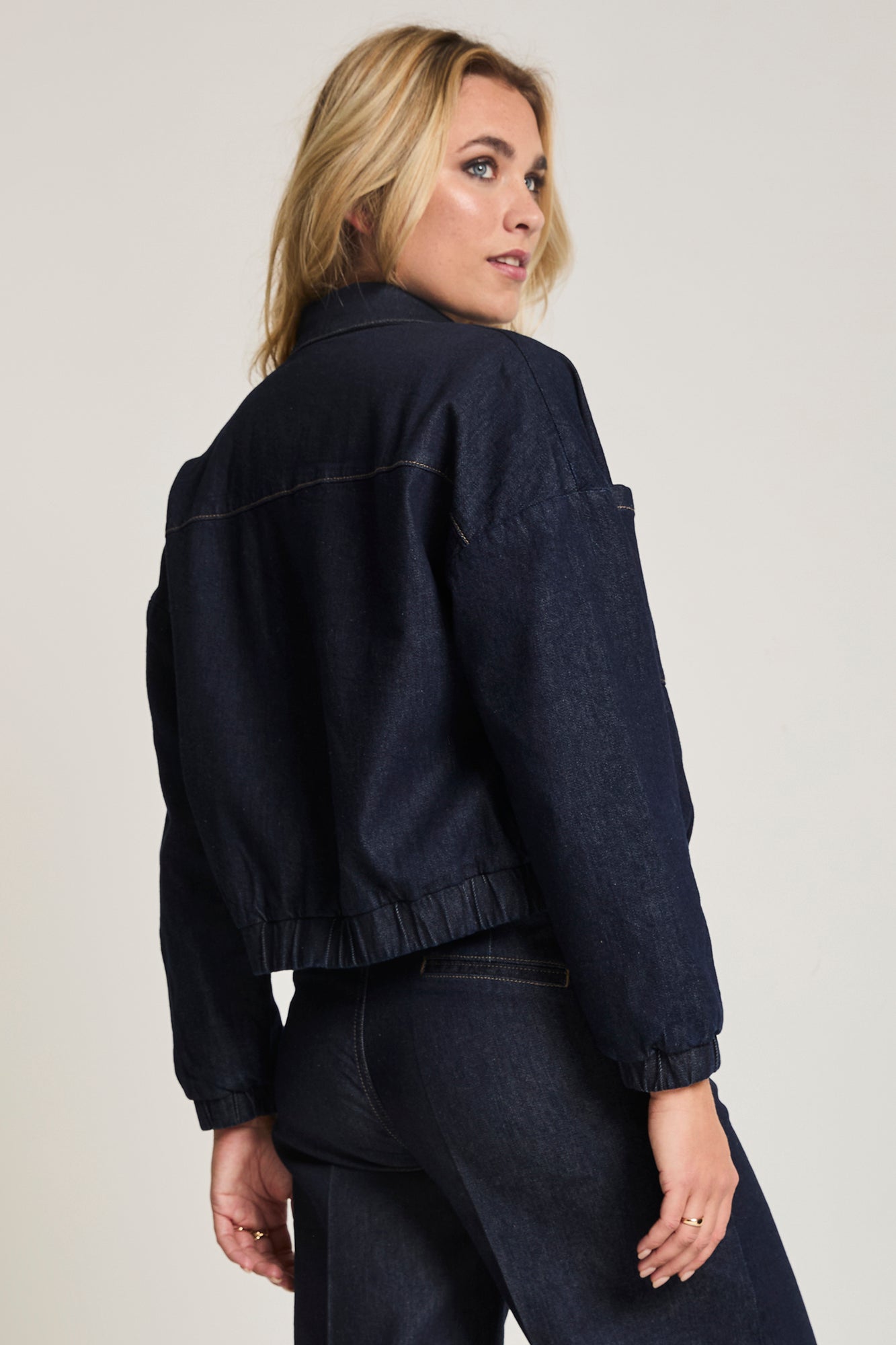Jacket Para Mi Lynn (Daily Denims) - Indigo blue