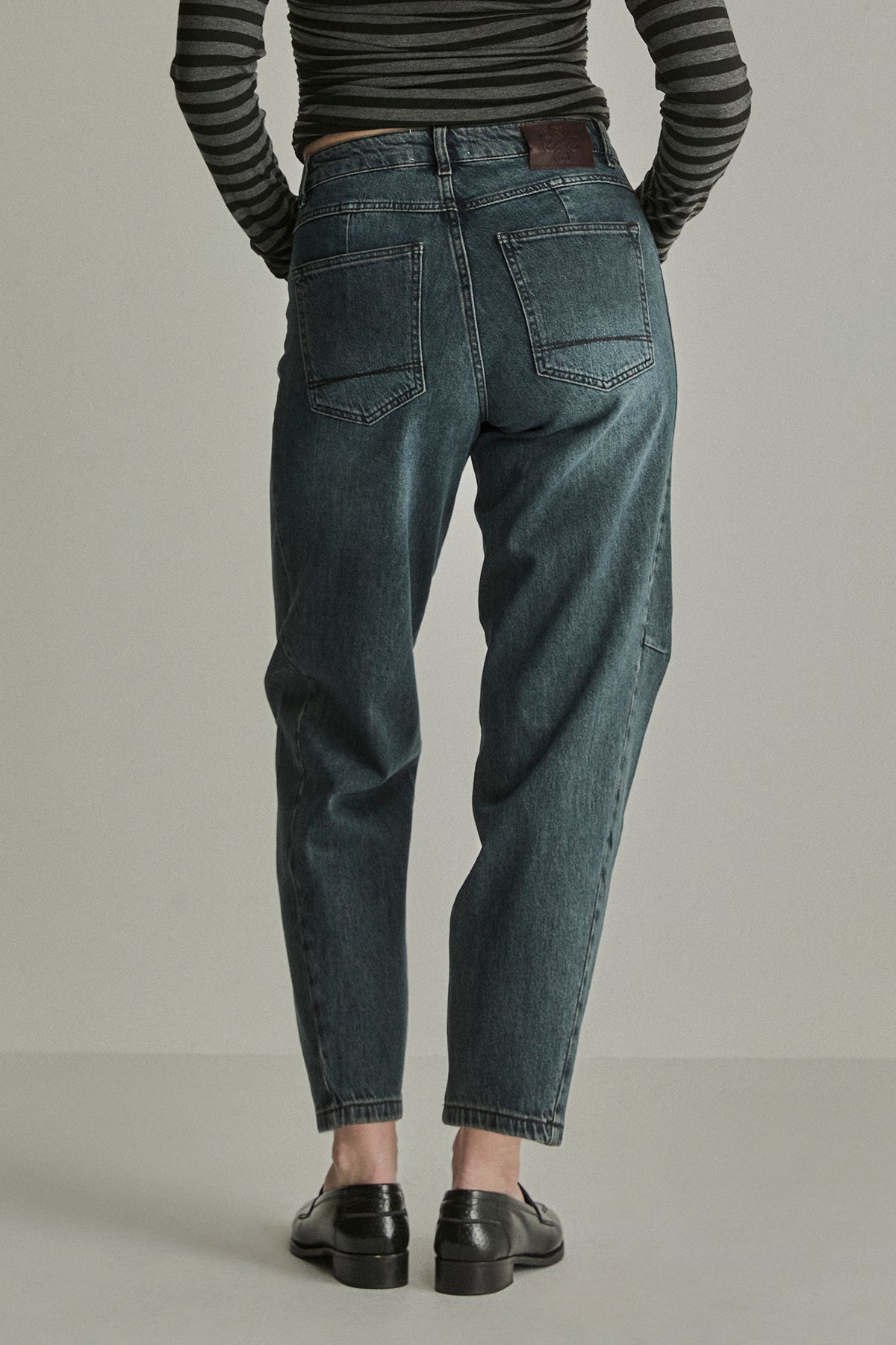 Broek Para Mi COCO barrel - Cacao blue
