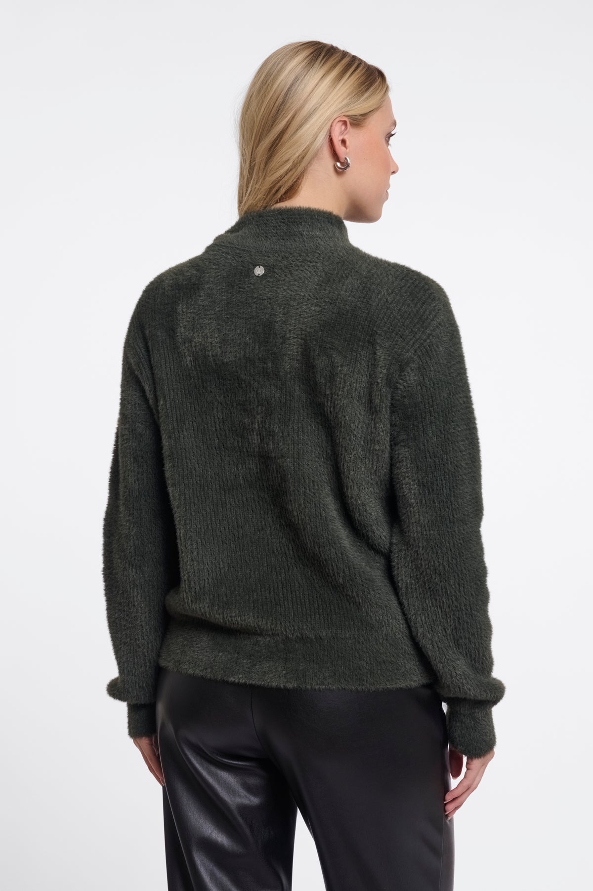 Trui Rino&Pelle Griselda with bowtie - Hunter green