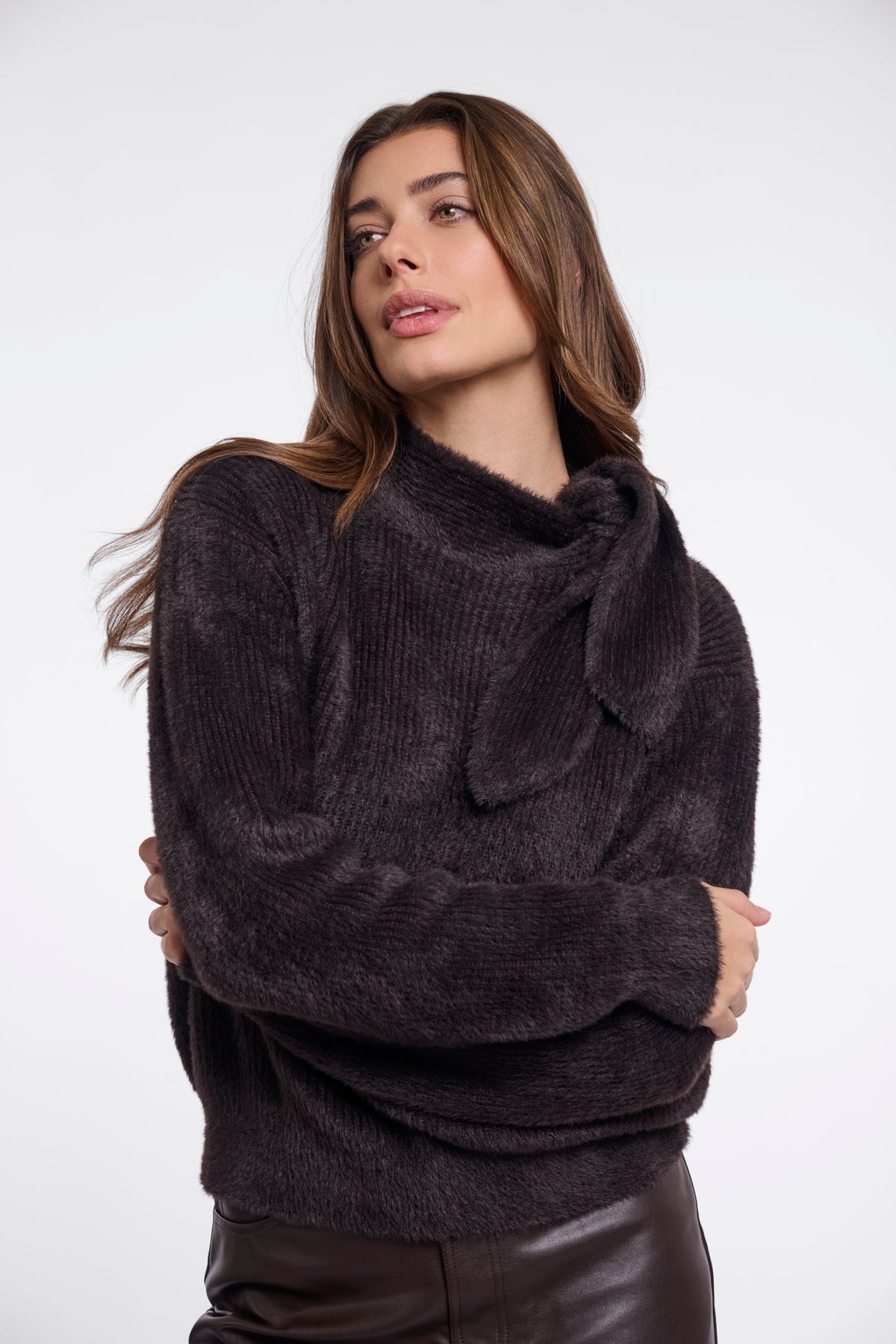 Trui Rino&Pelle Griselda with bowtie - Peated