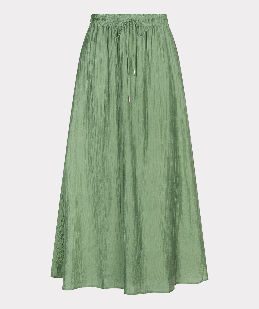 Rok Esqualo light crinkle - Jungle green