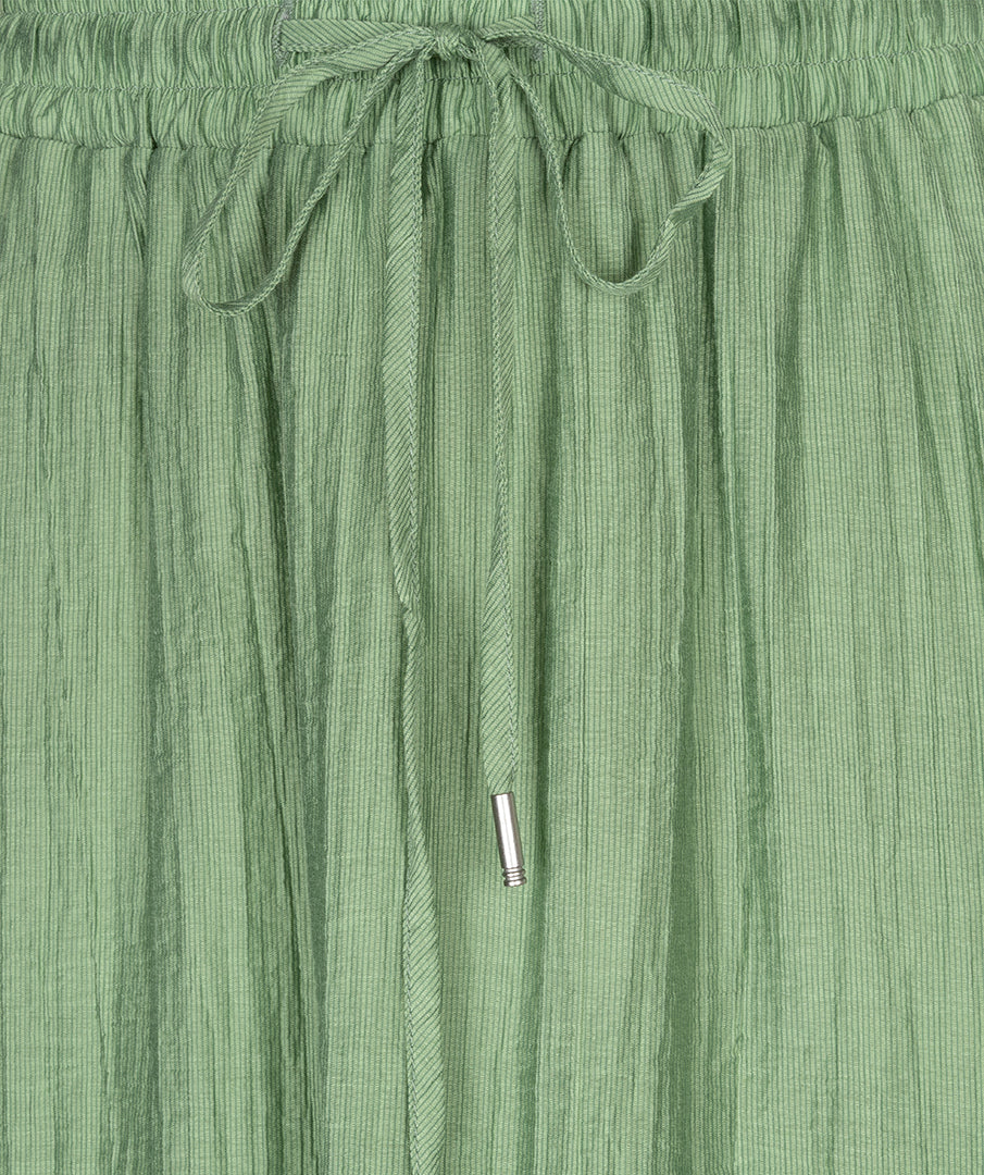 Rok Esqualo light crinkle - Jungle green
