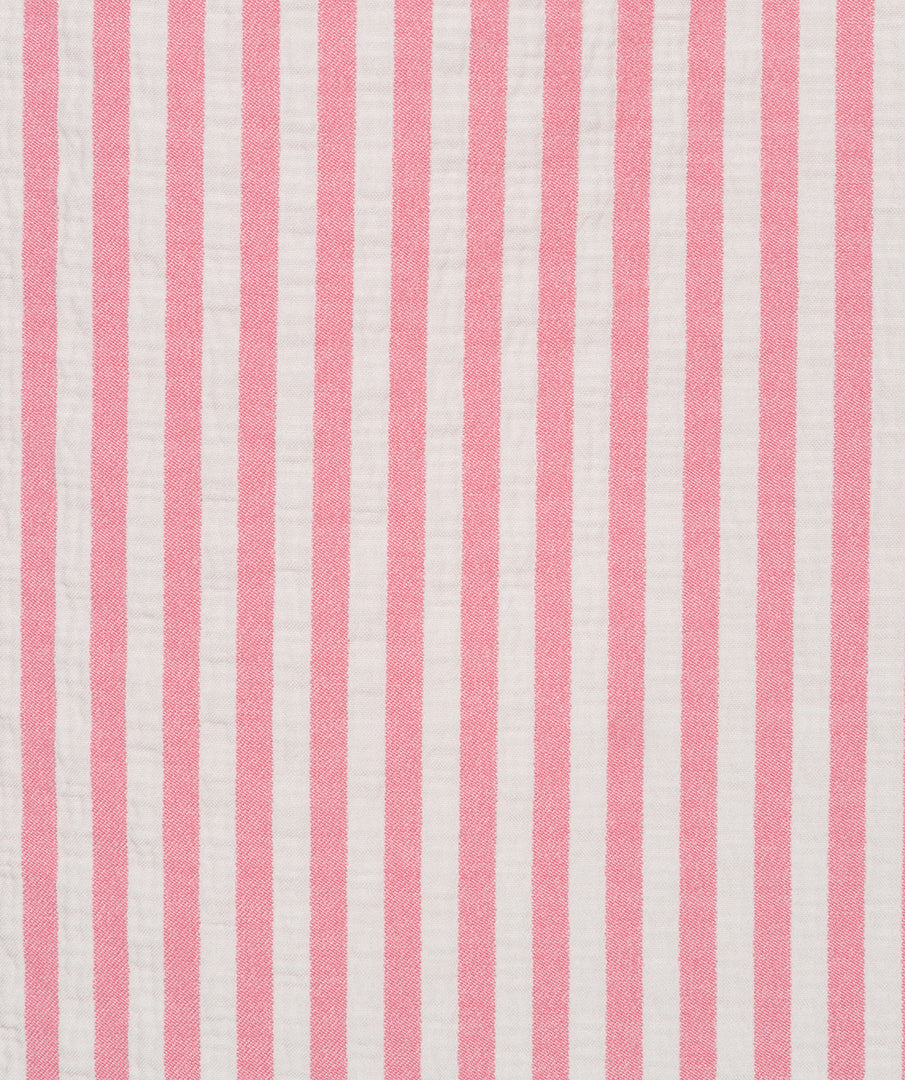 Top Esqualo slv/lss stripe - Off white/pink