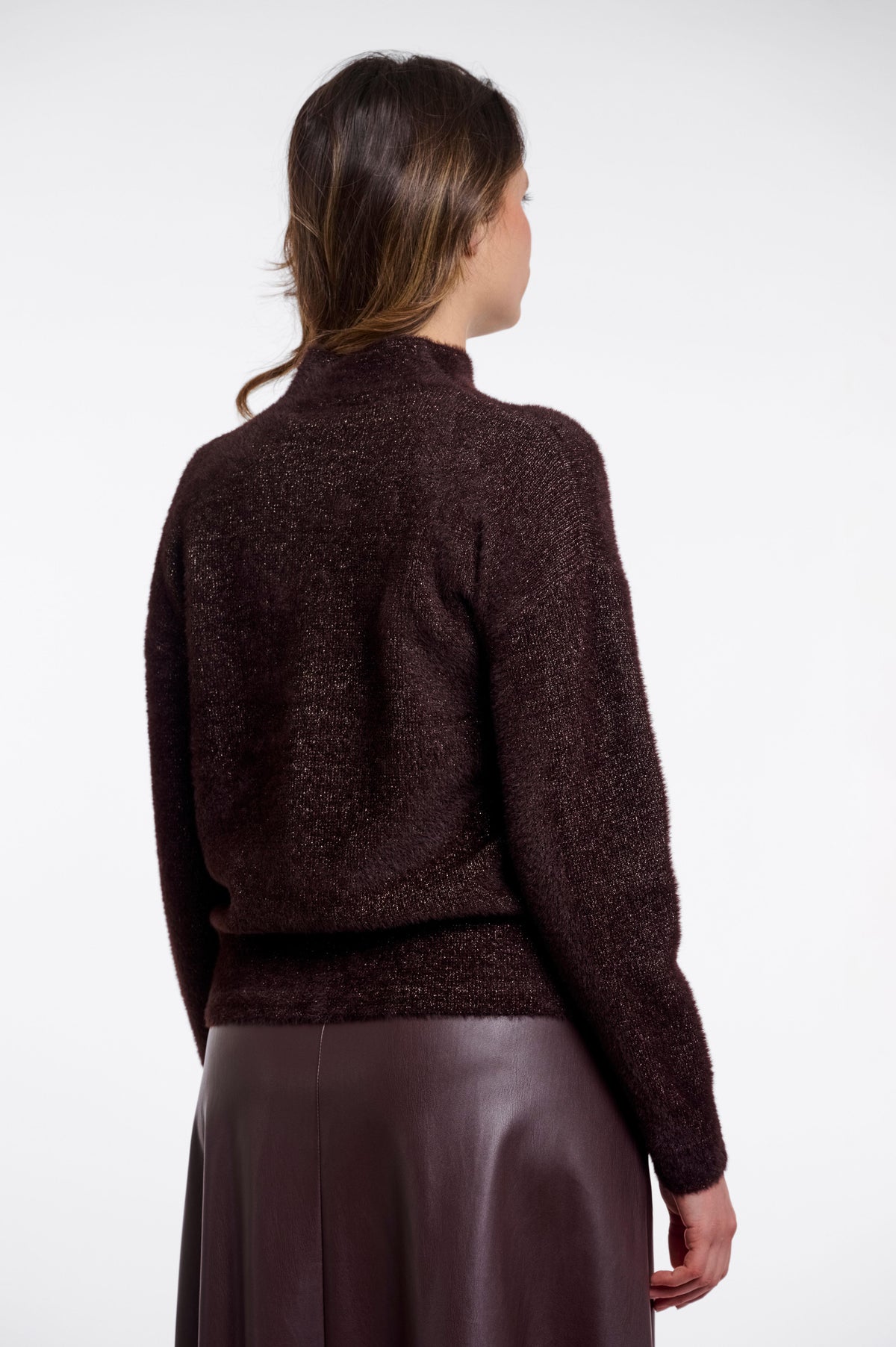Trui Rino&Pelle high neck pullover Halvin - Peated