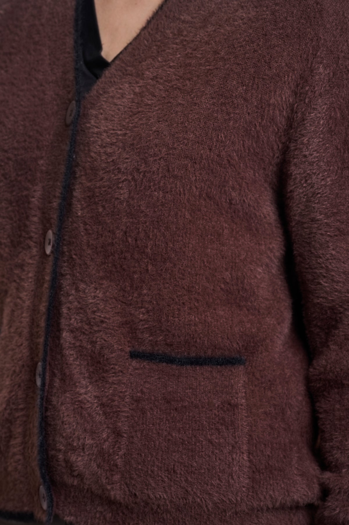 Cardigan Rino&Pelle Iqra - Coffee black